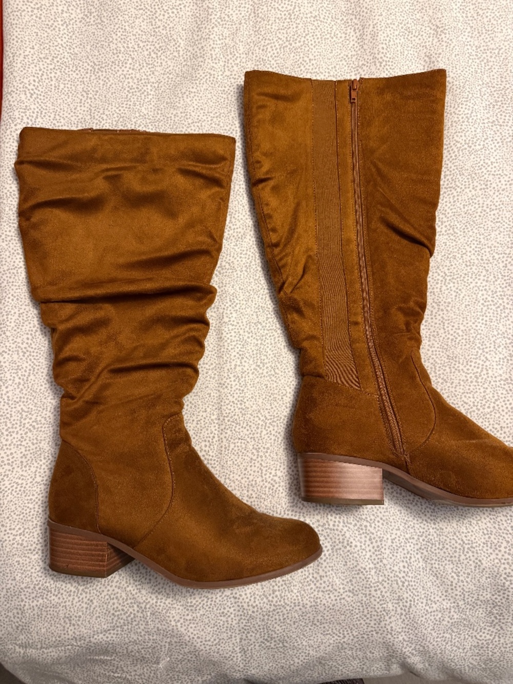 Women's size 10w Cognac color Knee High Boots - Wide Calf